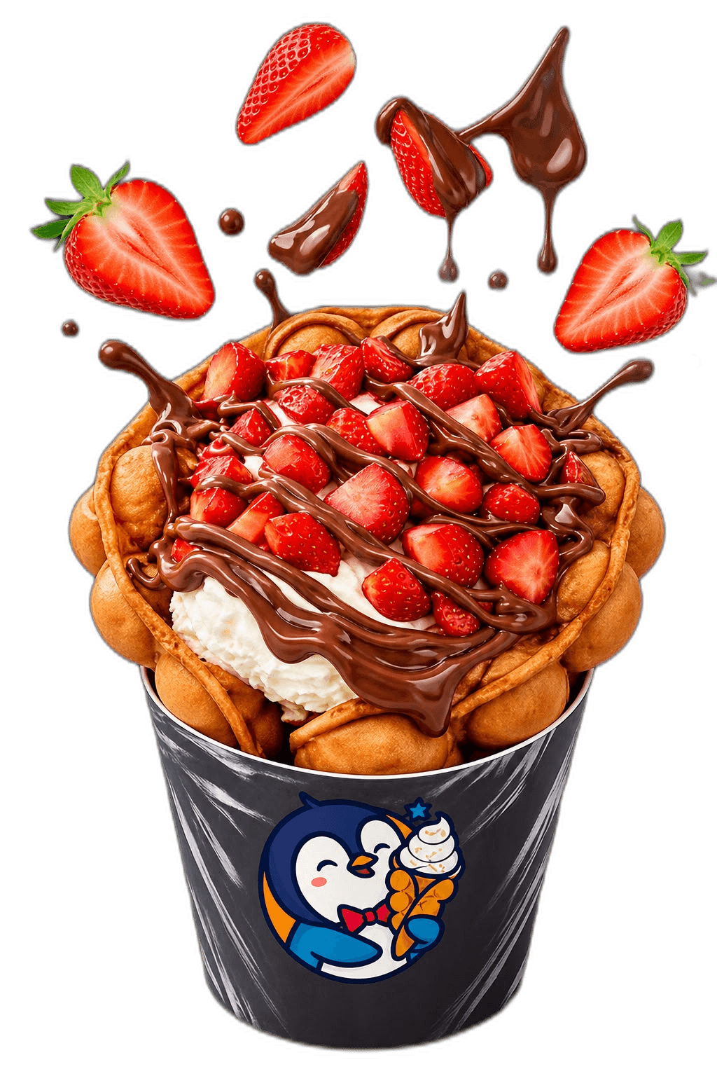 Strawberry Bliss Waffle