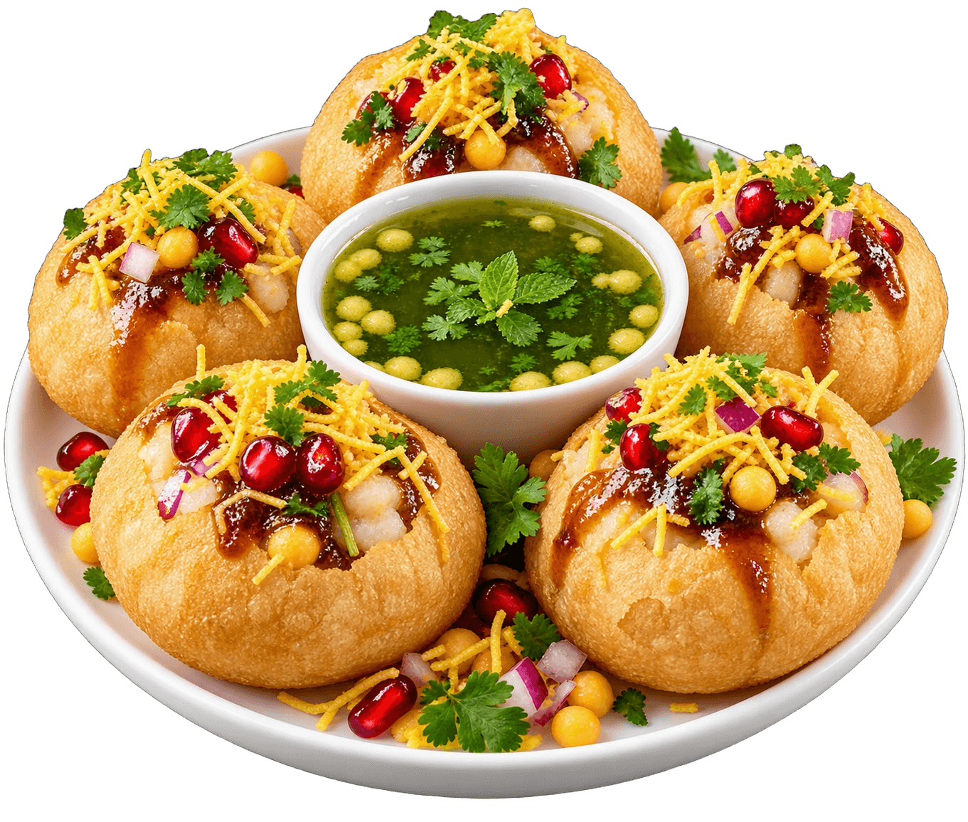 Pani Puri Classic (5 Pieces)