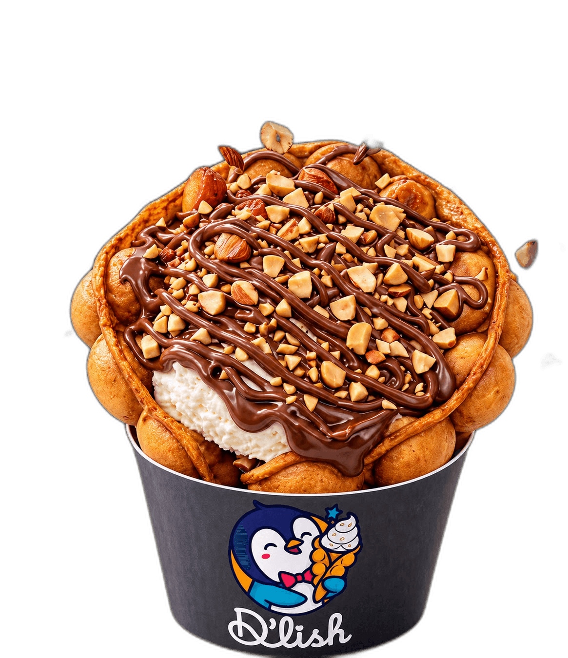 Nutella & Nuts Waffle