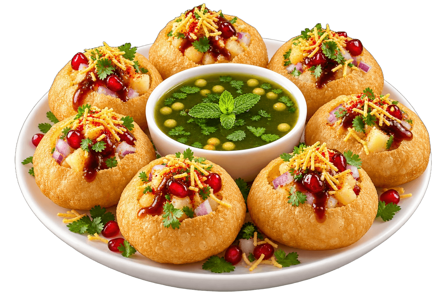 Pani Puri Premium (8 Pieces)